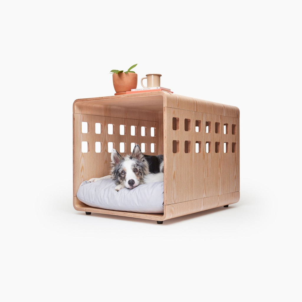 Niche table basse pour chien