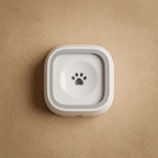 Gamelle anti-débordement pour chien - vue de dessus