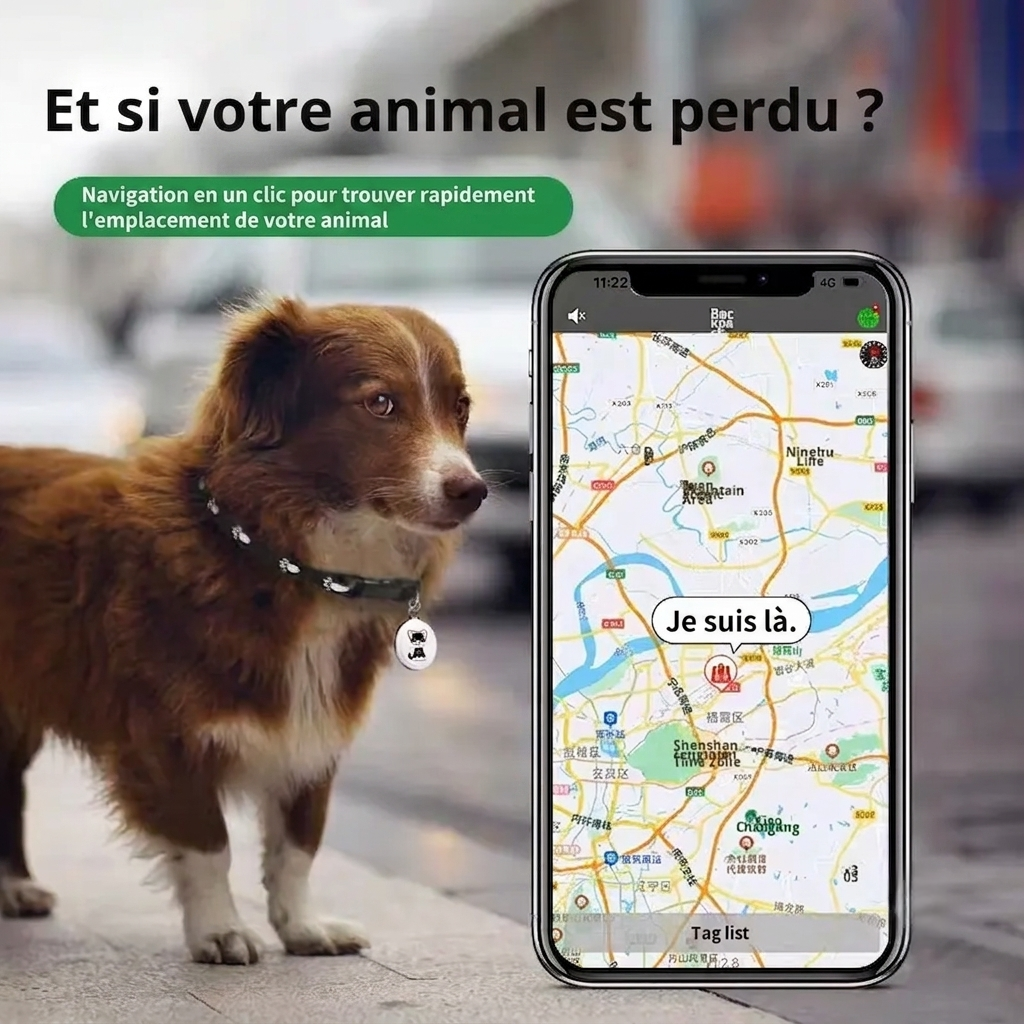 Retrouver rapidement un animal perdu grâce au collier GPS