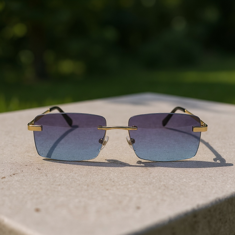 VERSANQ — Pack de 3 lunettes de soleil sans monture