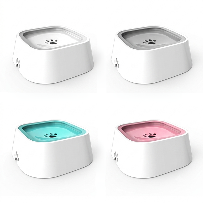 Gamelle d'eau anti-débordement pour chien