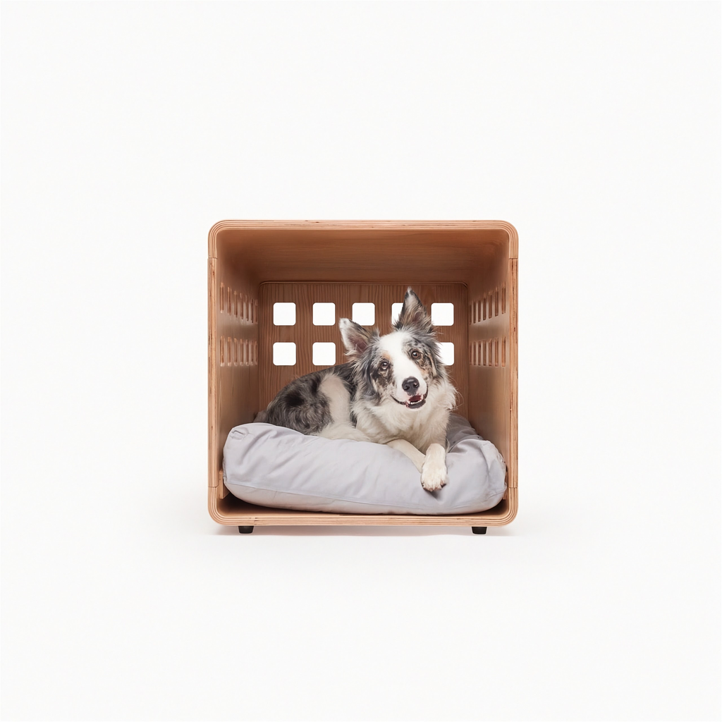 Niche table basse pour chien
