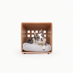 Niche table basse pour chien