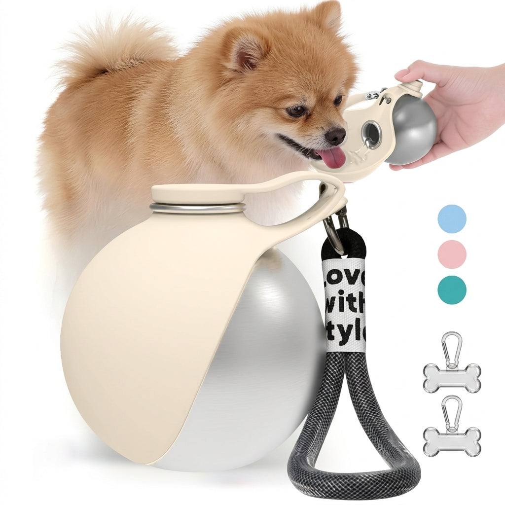 Gourde Balle Nomade 2-en-1 pour Chien